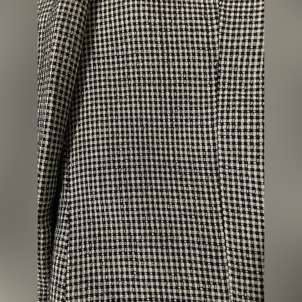 Vintage Mondo Uomo Black and White Checkered Blazer - Picture 12 of 14